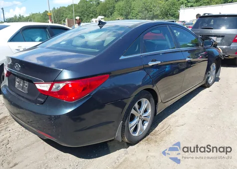 2012 Hyundai Sonata Limited z USA, uszkodzony, nr VIN 5NPEC4AC0CH418594